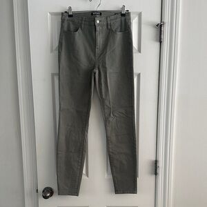 Buffalo David Bitton Women's Green/grey Hanna Skinny Jeans
